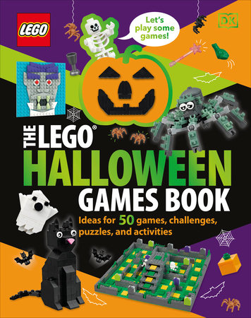 The LEGO Halloween Games Book Hardcover by DK