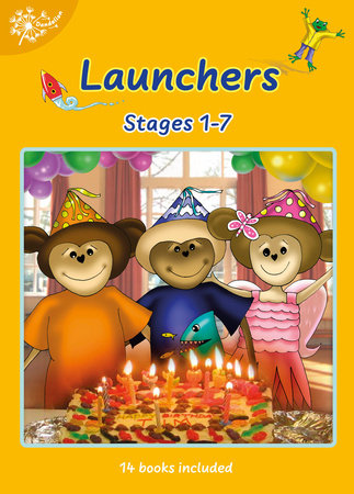 Phonic Books Dandelion Launchers Stages 1-7 Sam, Tam, Tim Bindup (Alphabet Code) Hardcover by Phonic Books