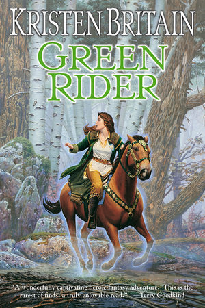 Green Rider Paperback by Kristen Britain