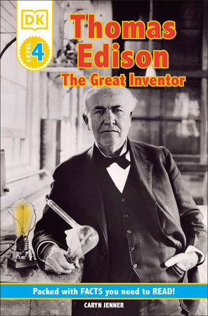DK Readers L4: Thomas Edison: The Great Inventor Paperback by Caryn Jenner