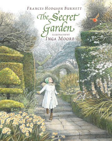 The Secret Garden Paperback by Frances Hodgson Burnett; Illustrated by Inga Moore