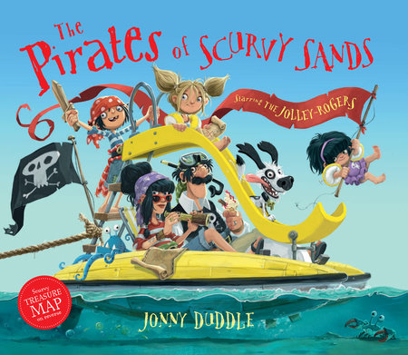 The Pirates of Scurvy Sands Hardcover by Jonny Duddle; Illustrated by Jonny Duddle