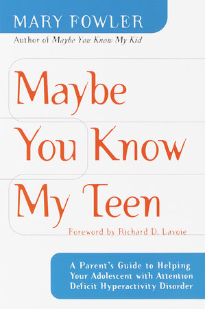 Maybe You Know My Teen Paperback by Mary Fowler