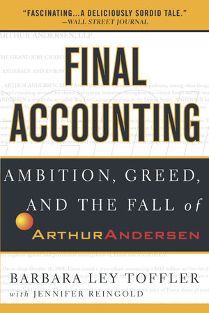 Final Accounting Paperback by Barbara Ley Toffler with Jennifer Reingold