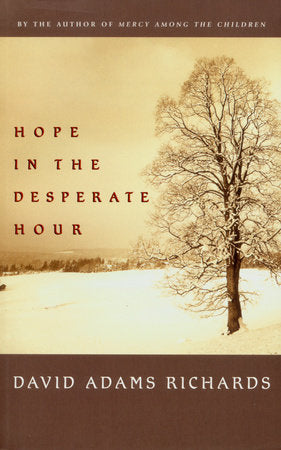 Hope In The Desperate Hour Paperback by David Adams Richards