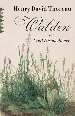 Walden & Civil Disobedience Paperback by Henry David Thoreau