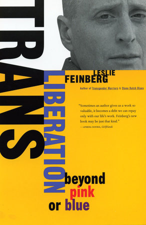 Trans Liberation Paperback by Leslie Feinberg