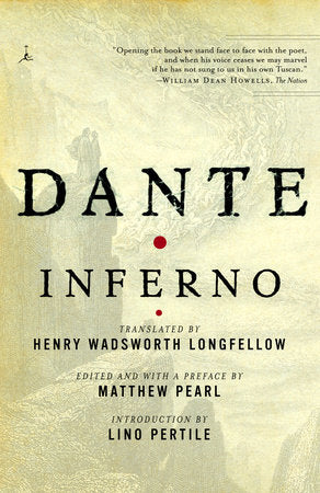 Inferno Paperback by Dante; Translated by Henry Wadsworth Longfellow
