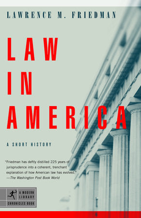 Law in America Paperback by Lawrence M. Friedman