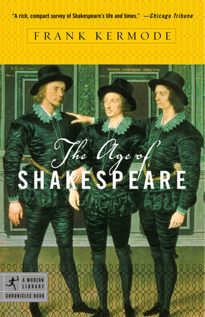 The Age of Shakespeare Paperback by Frank Kermode