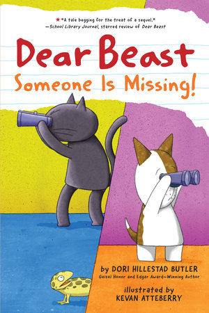 Dear Beast: Someone Is Missing! Paperback by by Dori Hillestad Butler; illustrated by Kevan Atteberry