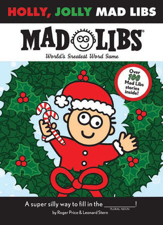 Holly, Jolly Mad Libs Paperback by Roger Price