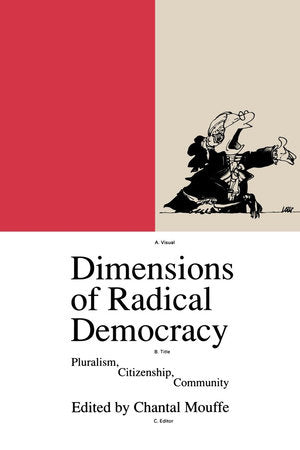 Dimensions of Radical Democracy Paperback by Chantal Mouffe