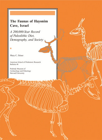 Faunas of Hayonim Cave, Israel Paperback by Mary C. Stiner