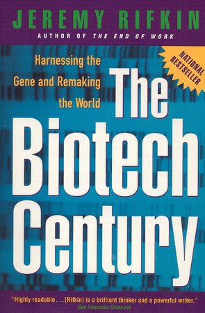 The Biotech Century Paperback by Jeremy Rifkin