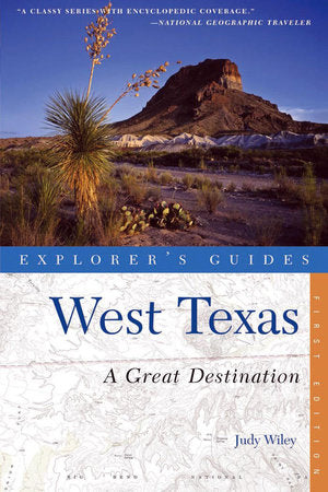 Explorer's Guides West Texas Paperback by Judy Wiley