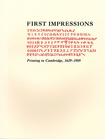 First Impressions Paperback by Hugh Amory