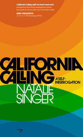 California Calling Paperback by Natalie Singer