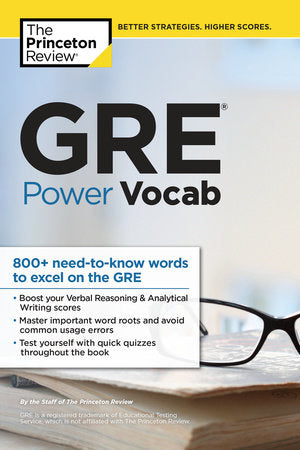 GRE Power Vocab Paperback by The Princeton Review