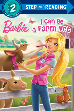 I Can Be a Farm Vet (Barbie) Paperback by Apple Jordan; illustrated by Kellee Riley