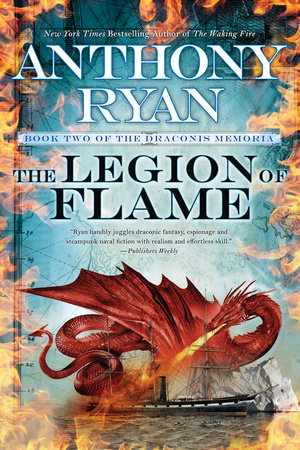 The Legion of Flame Paperback by Anthony Ryan