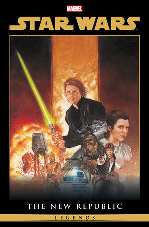 Star Wars Legends: The New Republic Omnibus Vol. 2 Dorman Heroes Cover Hardcover by John Wagner