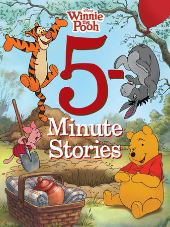 5-Minute Winnie the Pooh Stories Hardcover by Disney Books