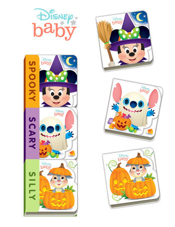 Disney Baby: Spooky, Scary, Silly Board Book by Disney Books
