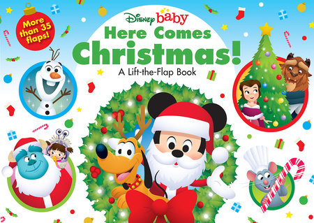 Disney Baby: Here Comes Christmas! Board Book by Disney Books