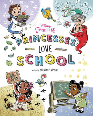 Disney Princess: Princesses Love School! Hardcover by Disney Books