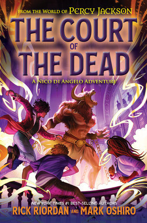 From the World of Percy Jackson: The Court of the Dead Hardcover by Rick Riordan and Mark Oshiro