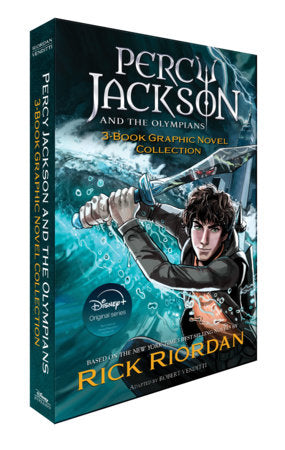 Percy Jackson 3-Book Graphic Novel Collection Paperback by Rick Riordan