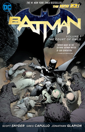 Batman Vol. 1: The Court of Owls (The New 52) Paperback by Scott Snyder