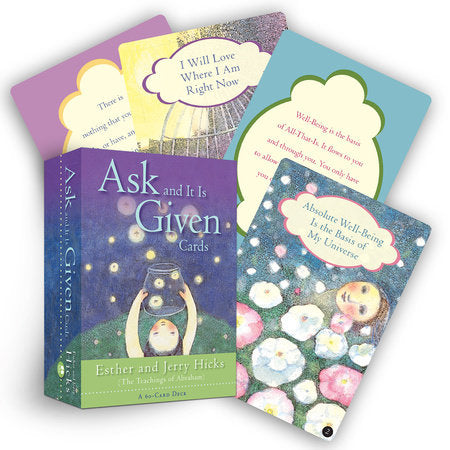 Ask And It Is Given Cards Merchandise by Esther and Jerry Hicks