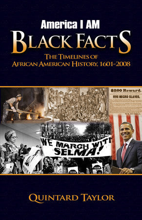 America I AM Black Facts Paperback by Quintard Taylor