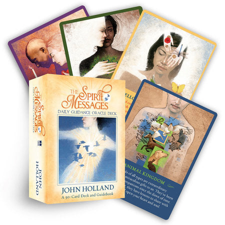 The Spirit Messages Daily Guidance Oracle Deck Merchandise by John Holland