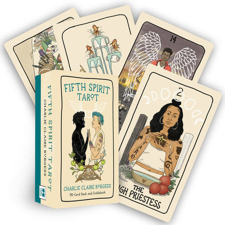 Fifth Spirit Tarot Merchandise by Charlie Claire Burgess