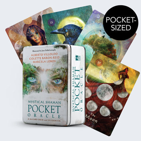 Mystical Shaman Pocket Oracle Cards Merchandise by Alberto Villoldo and Colette Baron-Reid, with Marcela Lobos