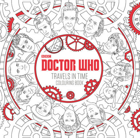 Doctor Who: Travels in Time Colouring Book Merchandise by BBC Children's Books