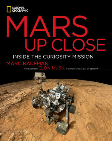 Mars Up Close Hardcover by Marc Kaufman