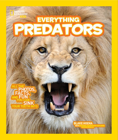 National Geographic Kids Everything Predators Paperback by Blake Hoena