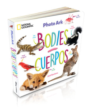 National Geographic Photo Ark Bodies / Cuerpos Board Book by Joel Sartore