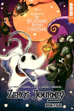 Disney Manga: Tim Burton's The Nightmare Before Christmas - Zero's Journey, Book 4 Paperback by D.J. Milky