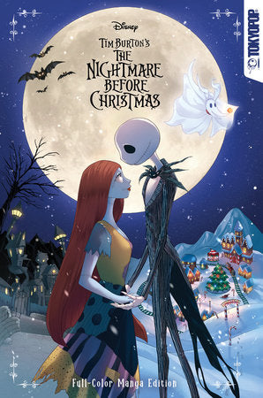 Disney Tim Burton's The Nightmare Before Christmas Full-Color Manga Edition Hardcover by Dan Conner