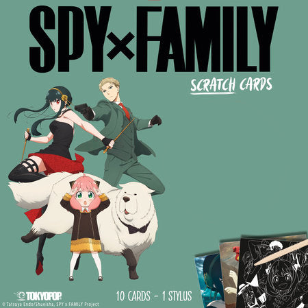 SPY x FAMILY S1 Scratch Cards Merchandise by TOKYOPOP