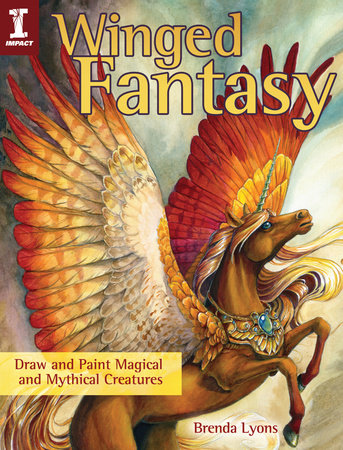 Winged Fantasy Paperback by Brenda Lyons