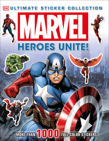 Ultimate Sticker Collection: Marvel: Heroes Unite! Paperback by DK