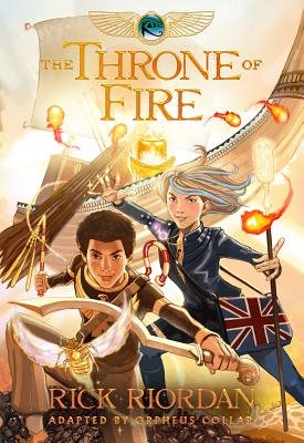 Kane Chronicles, The, Book Two: Throne of Fire: The Graphic Novel, The-The Kane Chronicles, Book Two Paperback by Rick Riordan