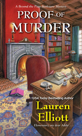 Proof of Murder Paperback by Lauren Elliott