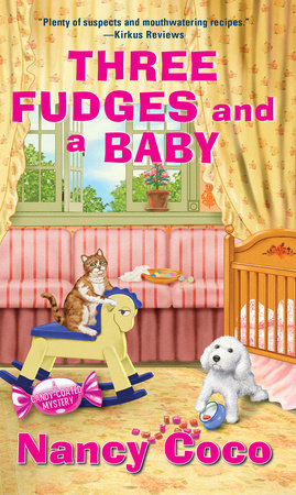 Three Fudges and a Baby Paperback by Nancy Coco